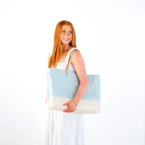 Abaco Original Tote with Leather Base