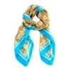 Orange Turtle Silk Scarf - Image 5