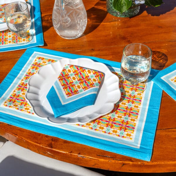 Orange Turtle Dinner Napkins (Set of 4) - Image 2