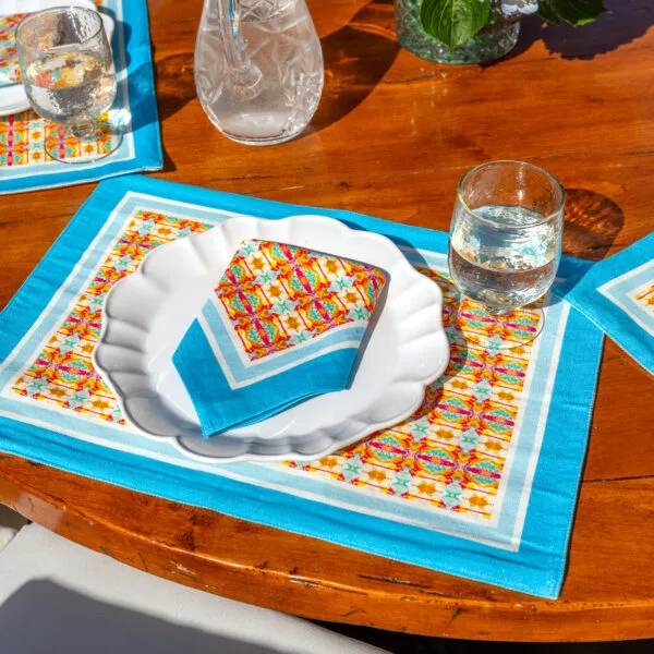 Orange Turtle Dinner Napkins (Set of 4) - Image 2