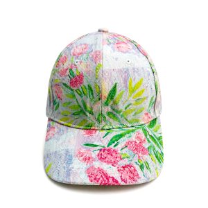 E&K Pink Peony Cotton Twill Women's Baseball Cap